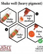 The Army Painter - Warpaints Lava Orange